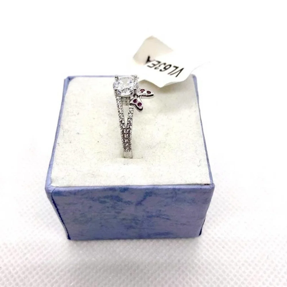 SIZE 8 925 Minnie Mouse Split Shank Ring